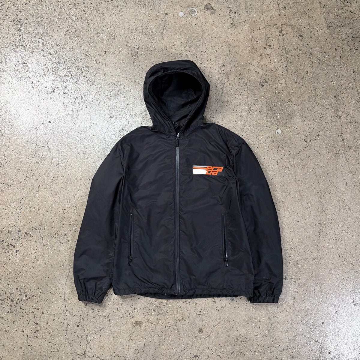 Prada SS18 Nylon Hooded Windbreaker