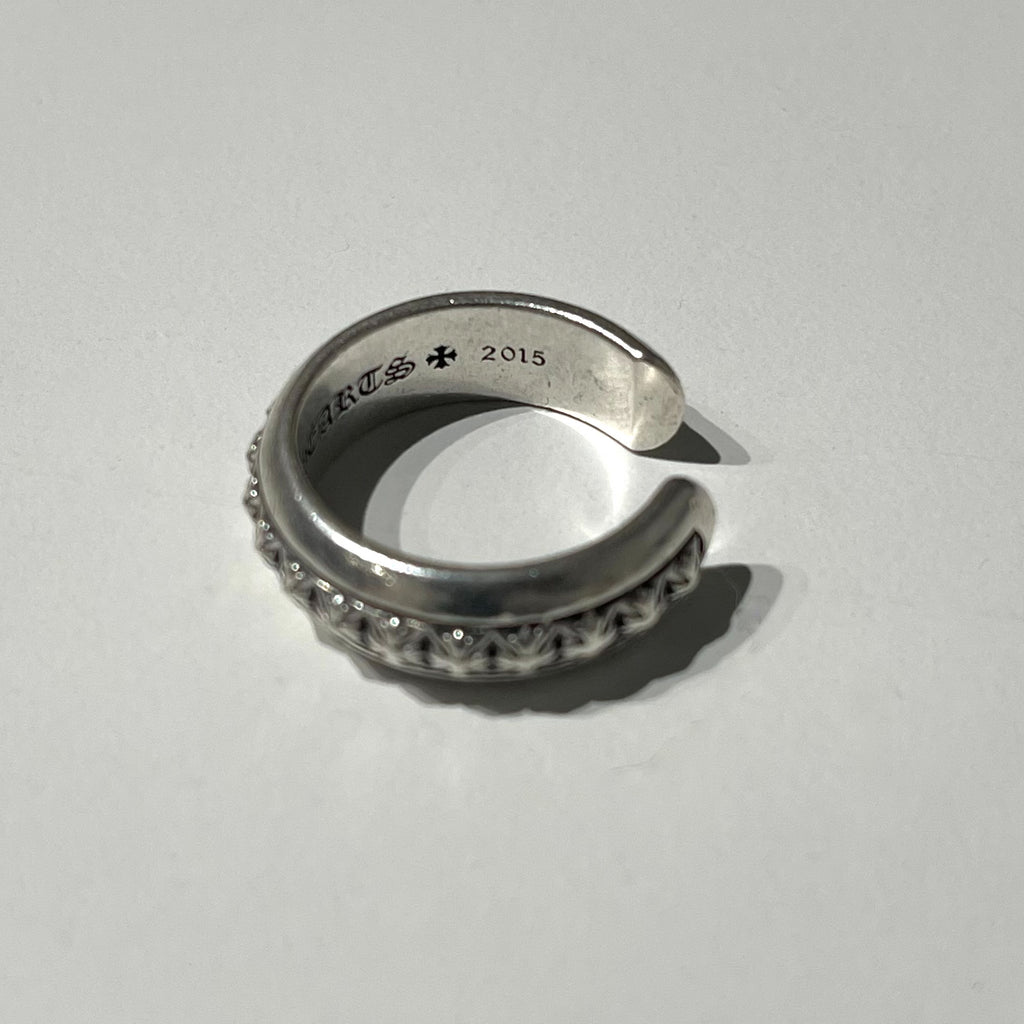 Chrome Hearts  Studded Scroll Ring