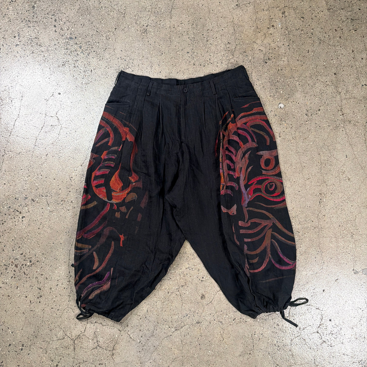 Yohji Yamamoto SS20 Yuka Asakura Adjustable Balloon Pants