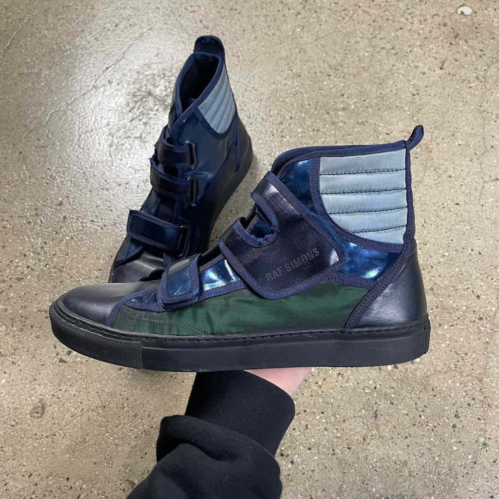 Raf Simons Velcro High-Top Sneakers