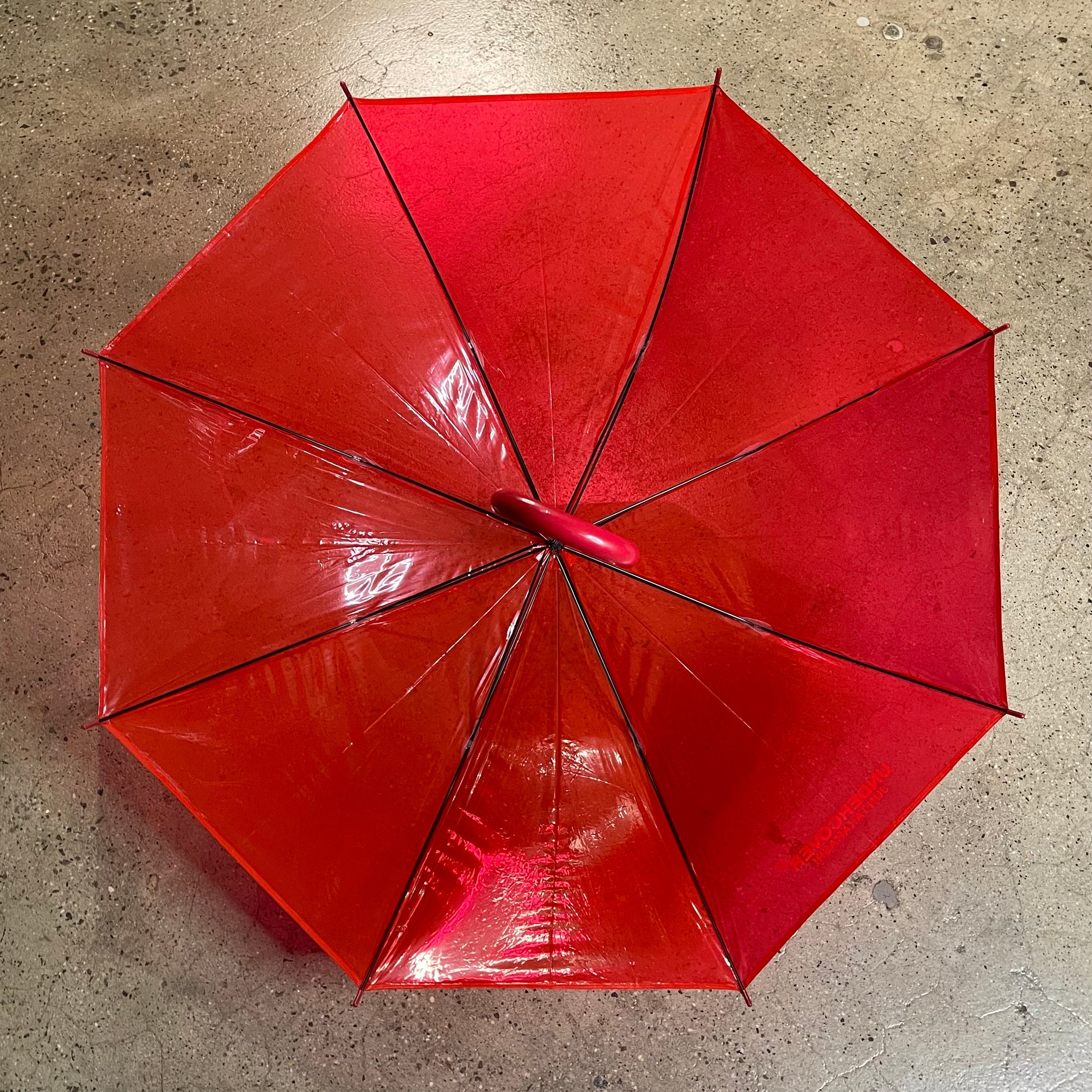 Undercover Red Clear Umbrella accessories