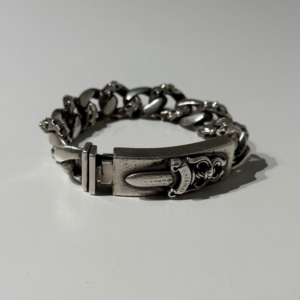 Chrome Hearts Fancy Link Dagger Bracelet