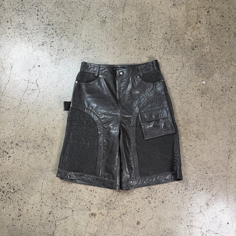 Anderson Bell Leather Shorts