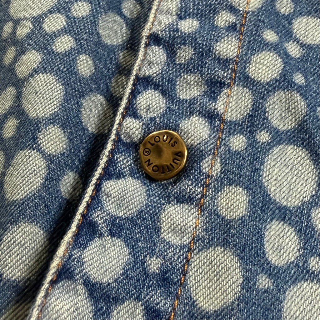 Louis Vuitton Yayoi Kusama Denim Baseball Jersey
