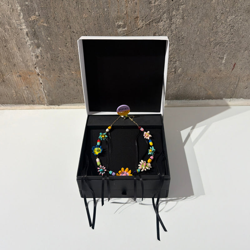Miu Miu X Nathalie Djurberg & Hans Berg FW22 Enamel Necklace