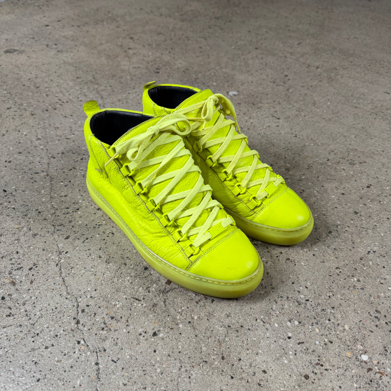 Balenciaga Leather Arena Sneakers