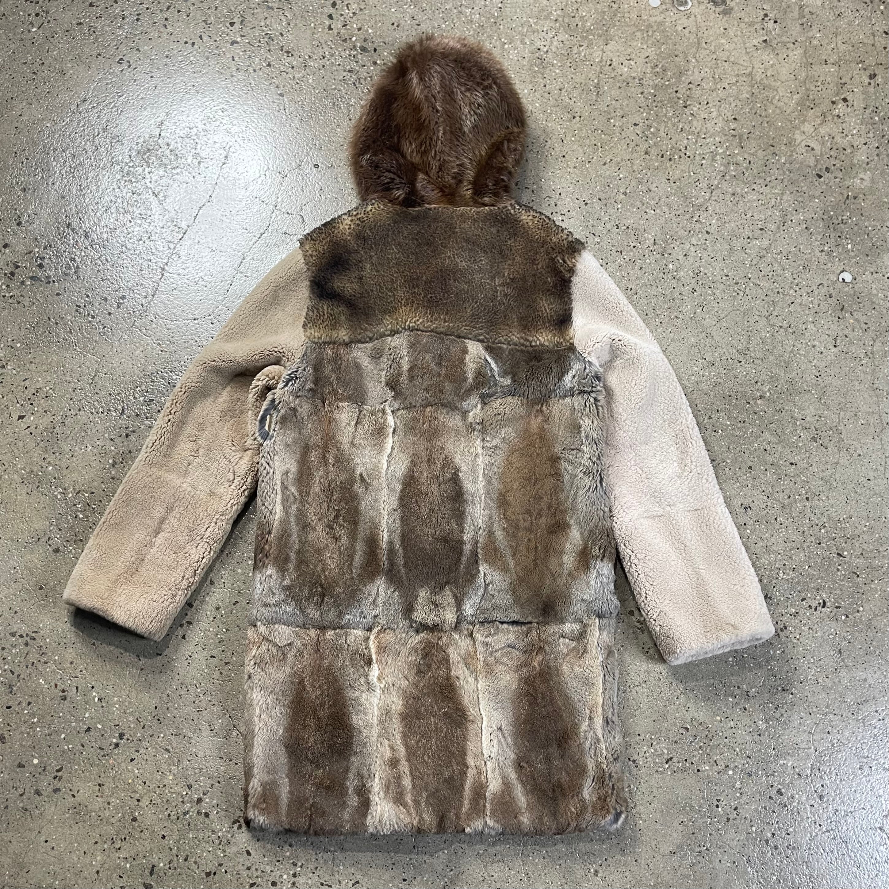 Maison Margiela Multi-Fur Coat