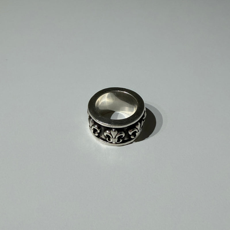 Chrome Hearts Fleur Spin Ring