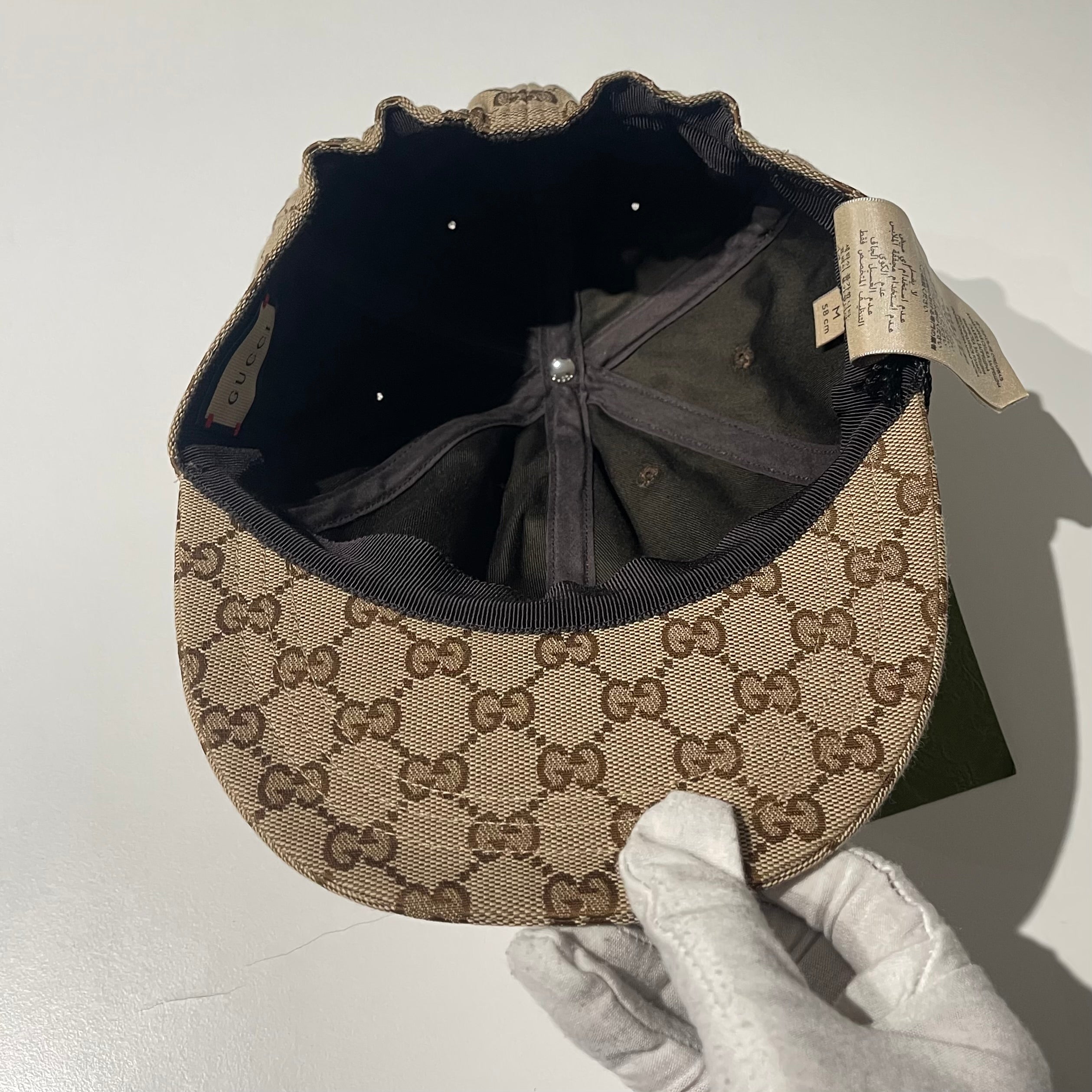 Gucci GG Monogram Baseball Cap