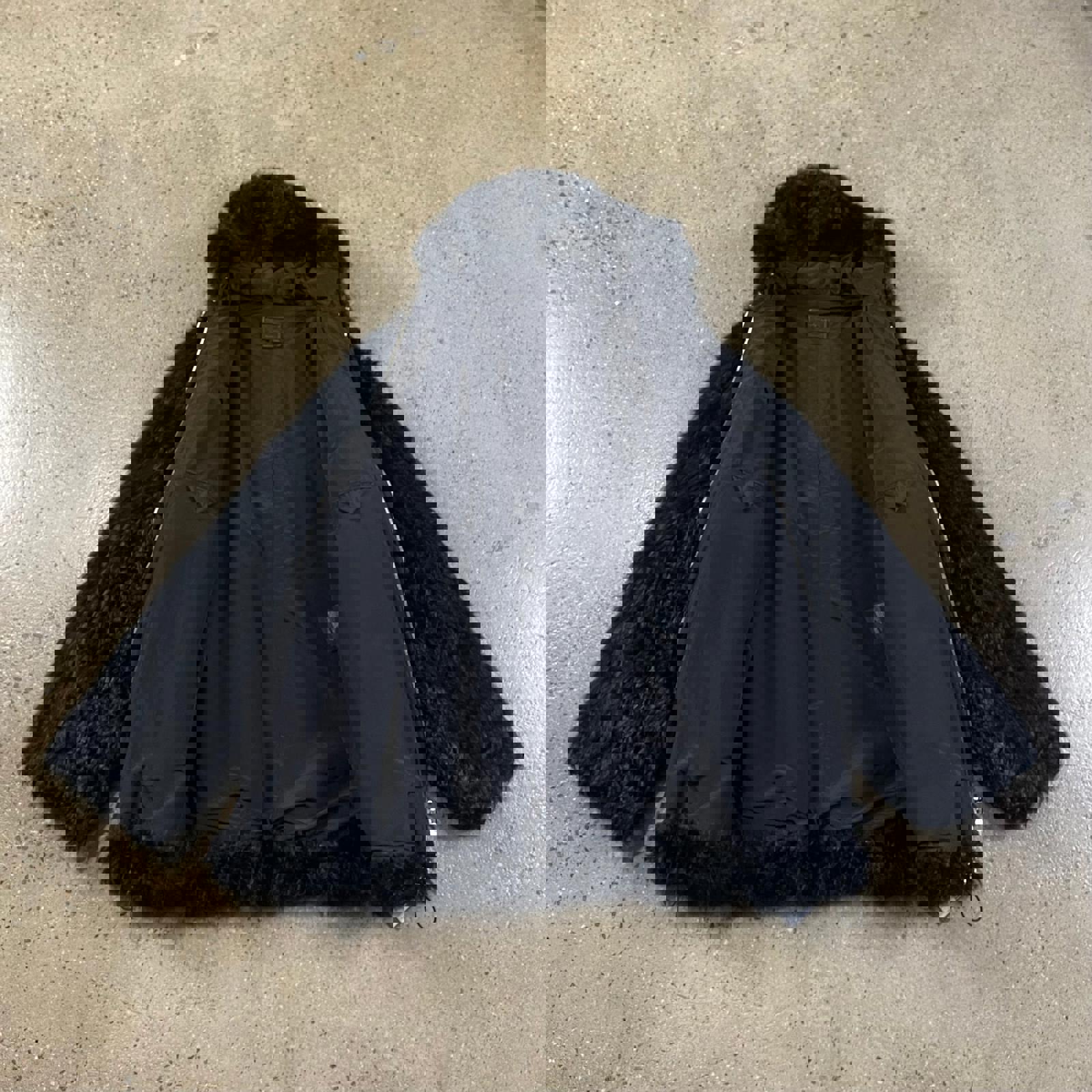 Prada Kalgan Fur Jacket XXL / Black