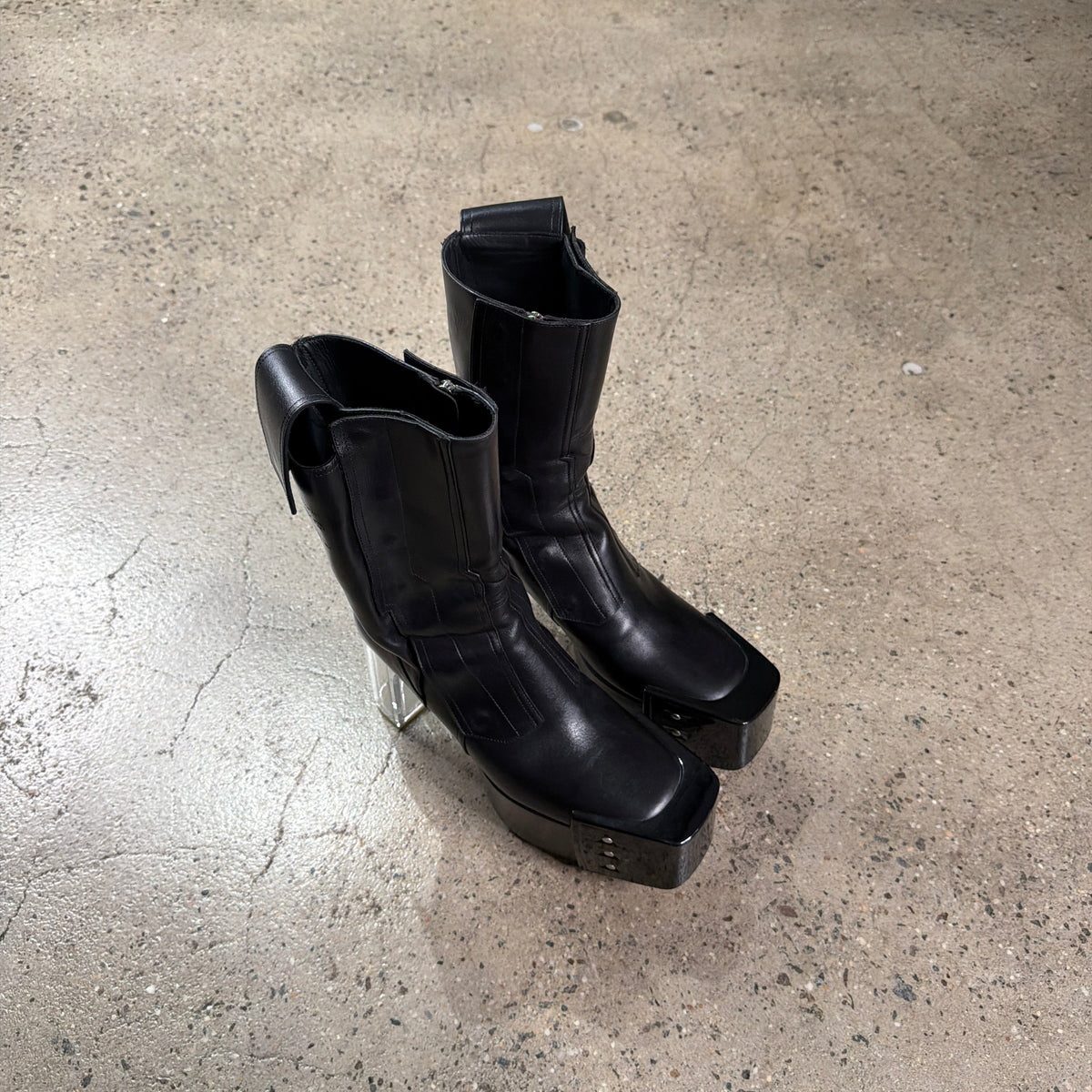 Rick Owens SS22 “Fogachine” Kiss Heels