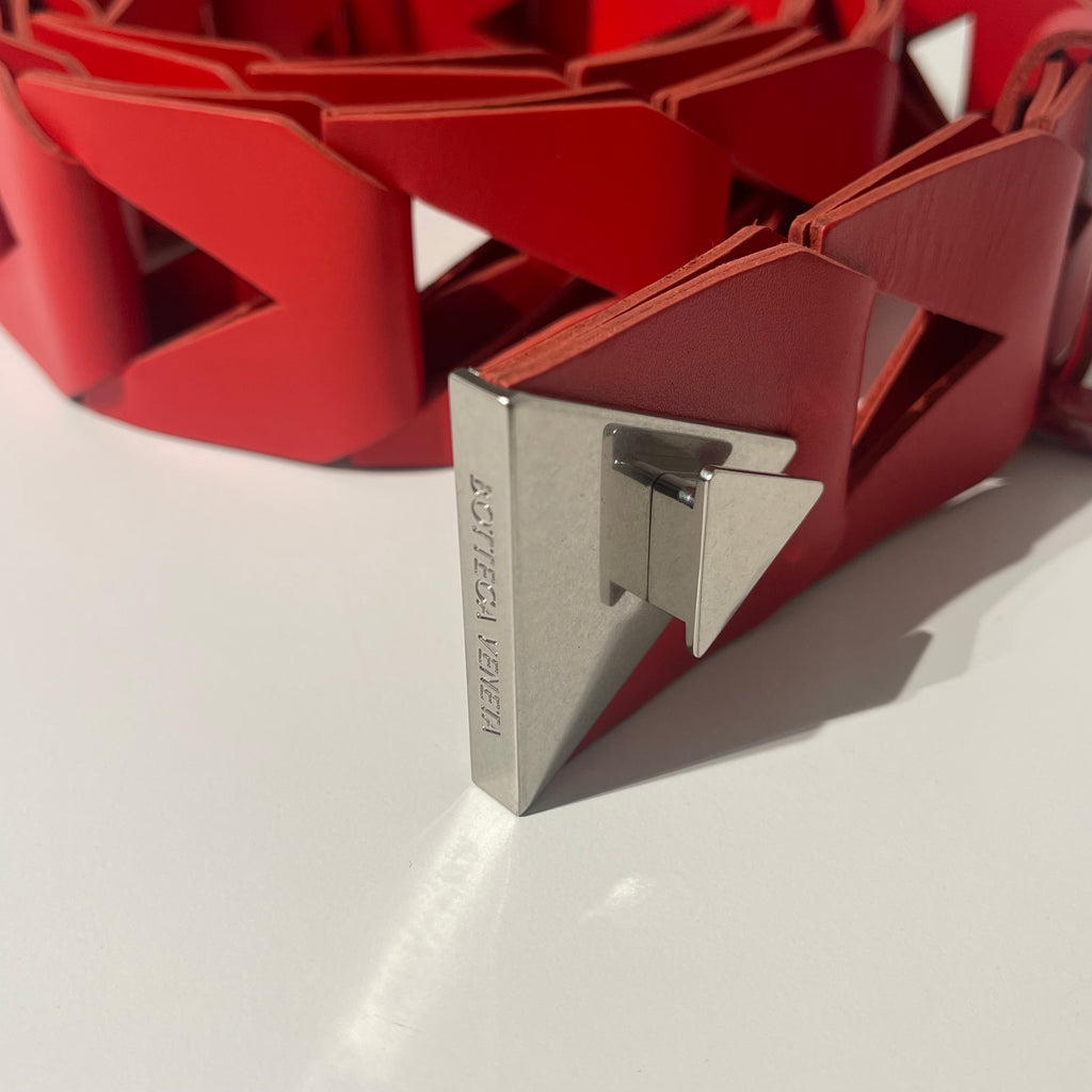 Bottega Veneta Adjustable Leather Belt