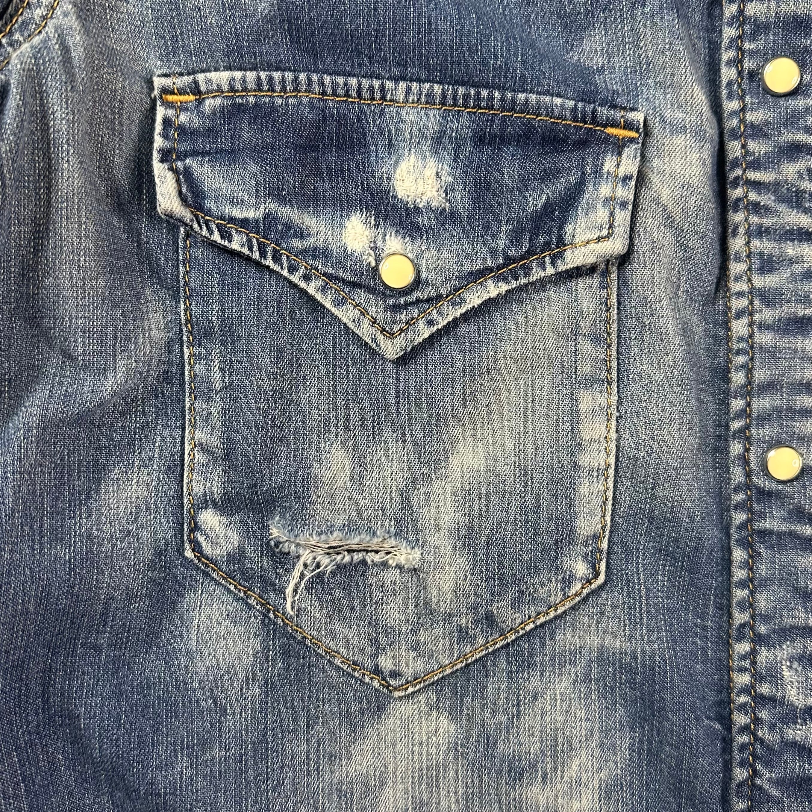 Dsquared Western Denim Shirt