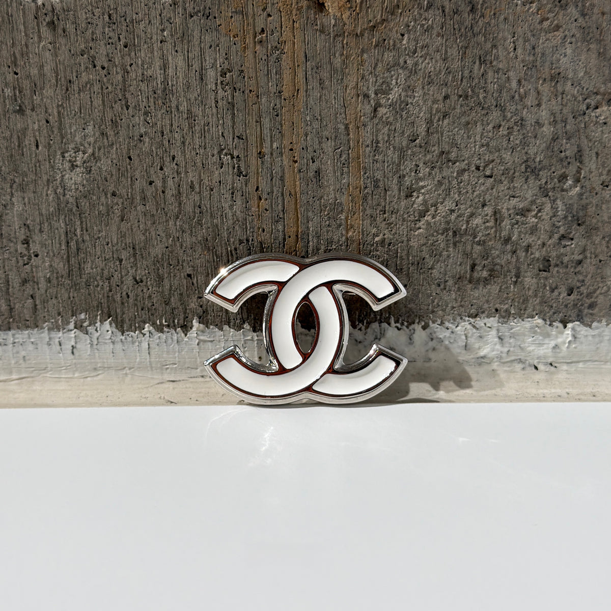 Chanel Double CC Brooch