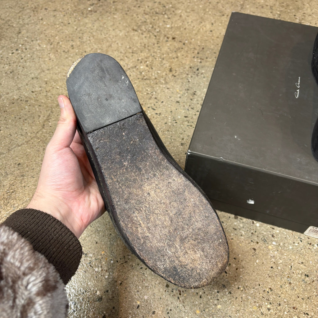 Rick Owens Wooden Clogs