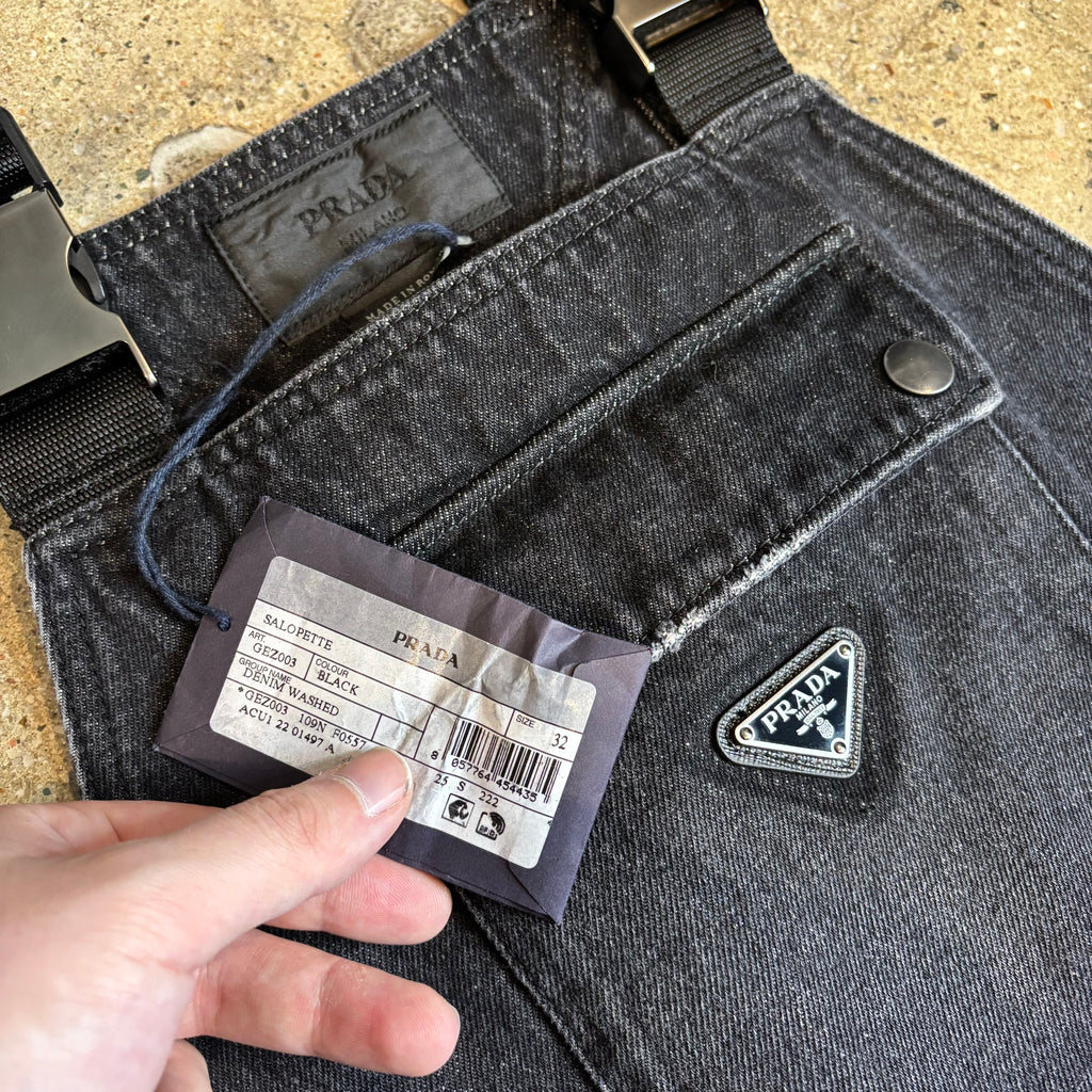 Prada Raf Simons Denim Overalls