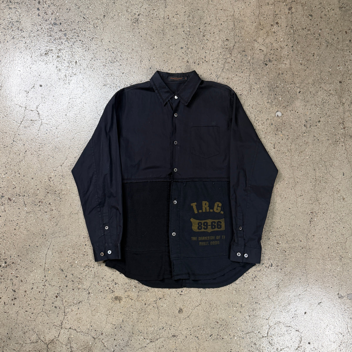Undercover AW03 “Paperdoll” Hybrid Button Up Shirt