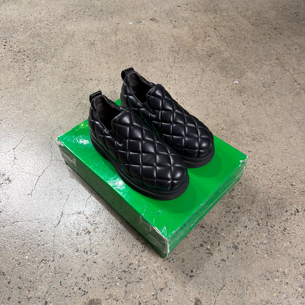 Bottega Veneta Quilted Leather Loafers
