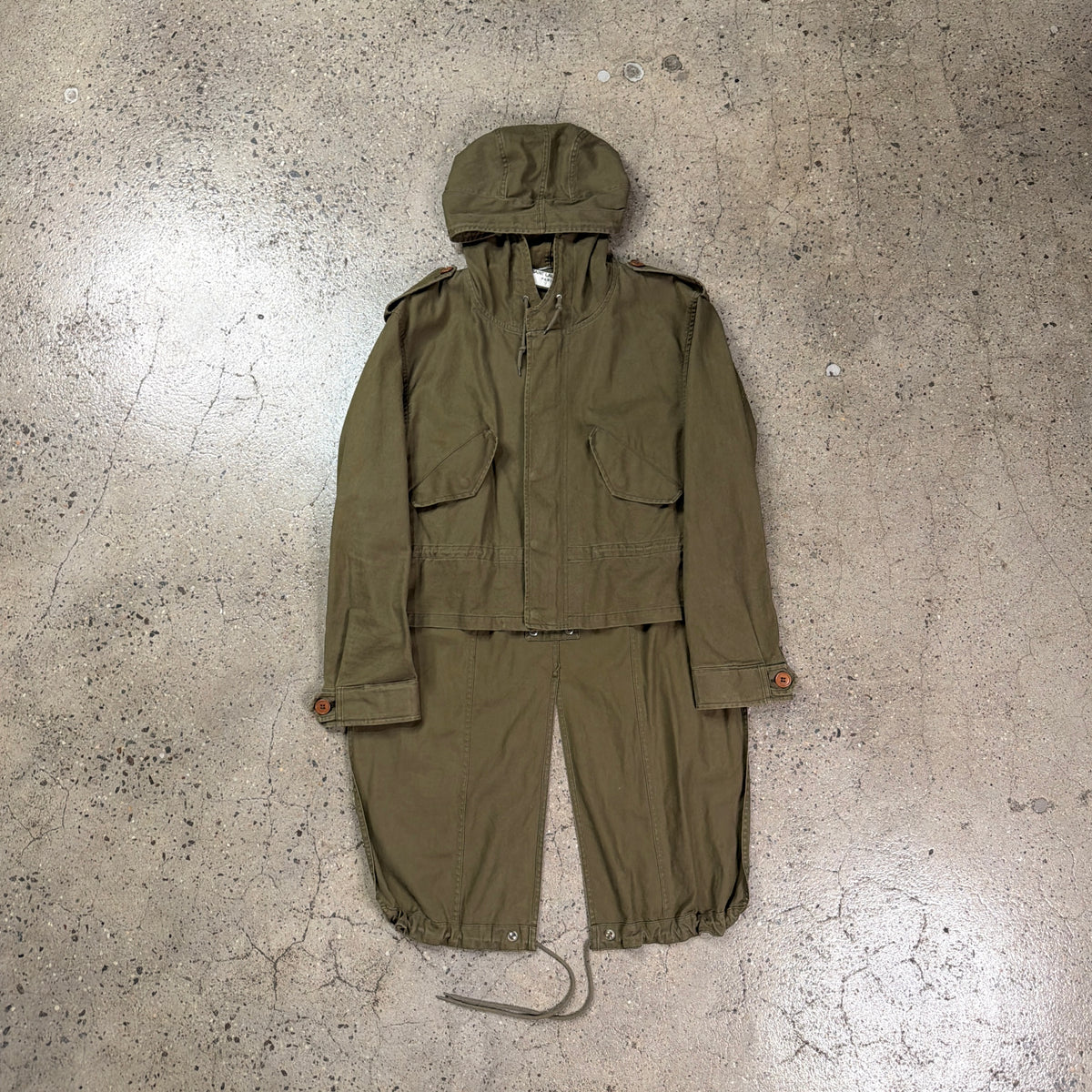 Saint Laurent Fishtail Parka