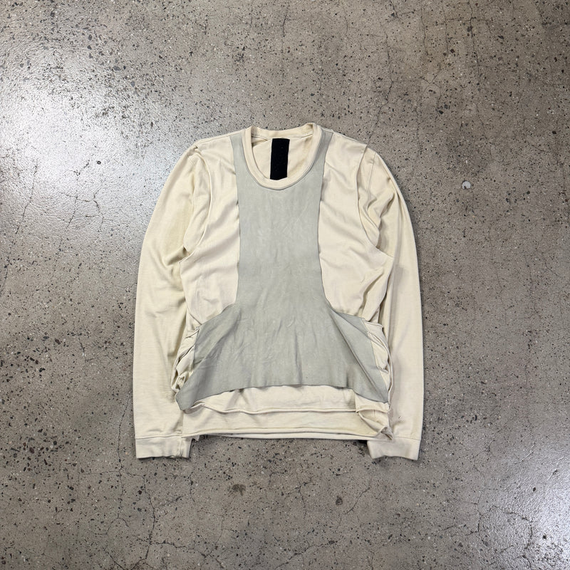 Rick Owens Layered Slab Crewneck Sweater