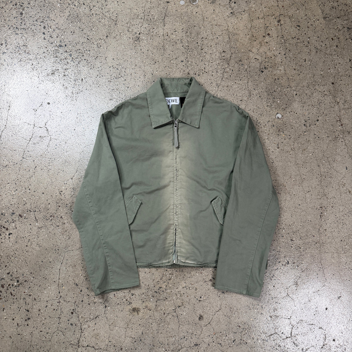 Loewe x Paula's Ibiza SS25 Cotton Twill Anagram Jacket