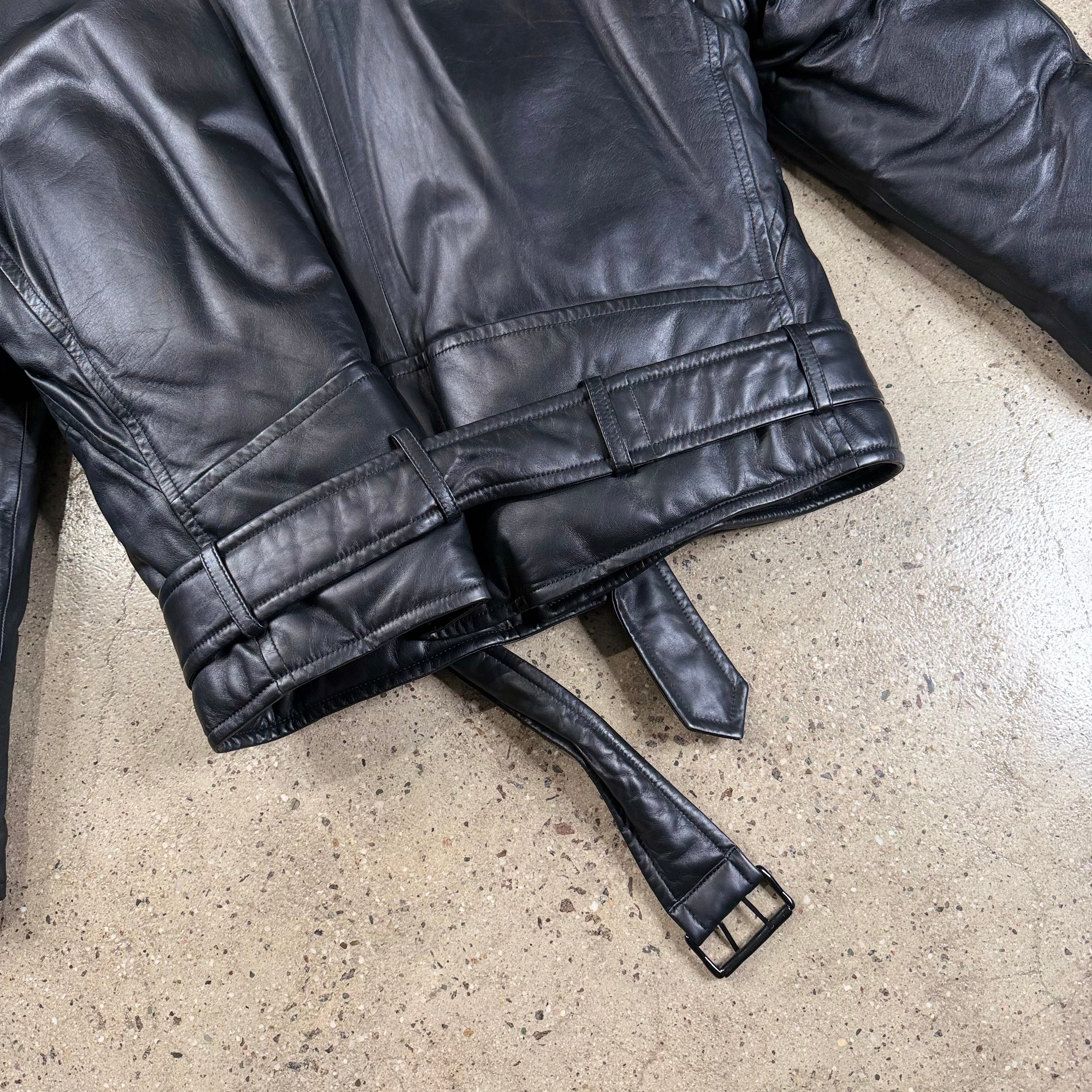 Louis Vuitton Leather Puffer Perfecto Jacket