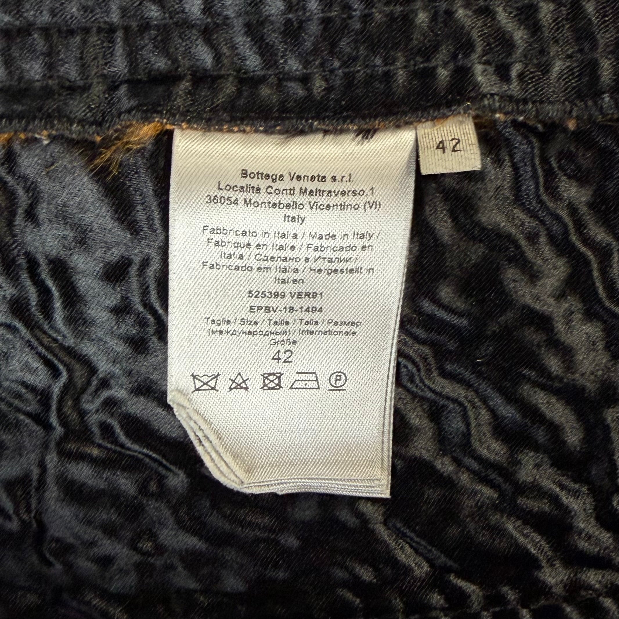 Bottega Veneta Tiger Stripe Coat