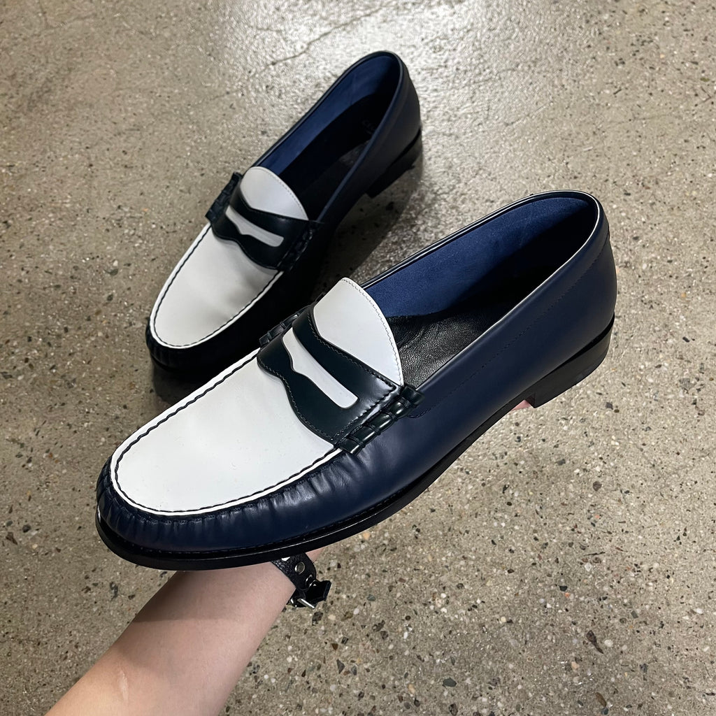 Celine  Luco Leather Polished Loafers