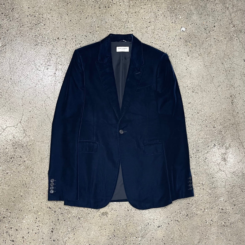 Saint Laurent Velvet Blazer S outerwear