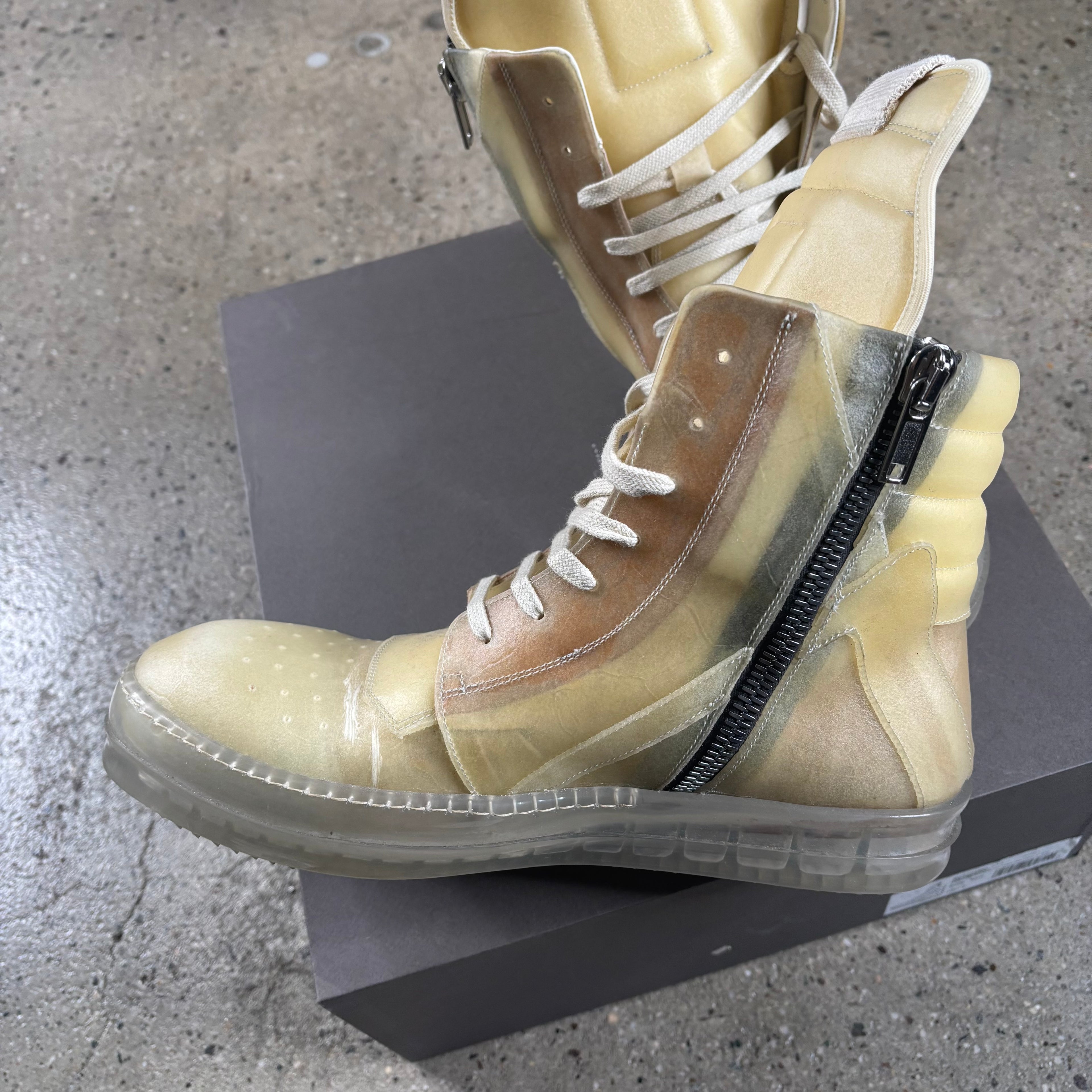 Rick Owens Geobasket Sneakers
