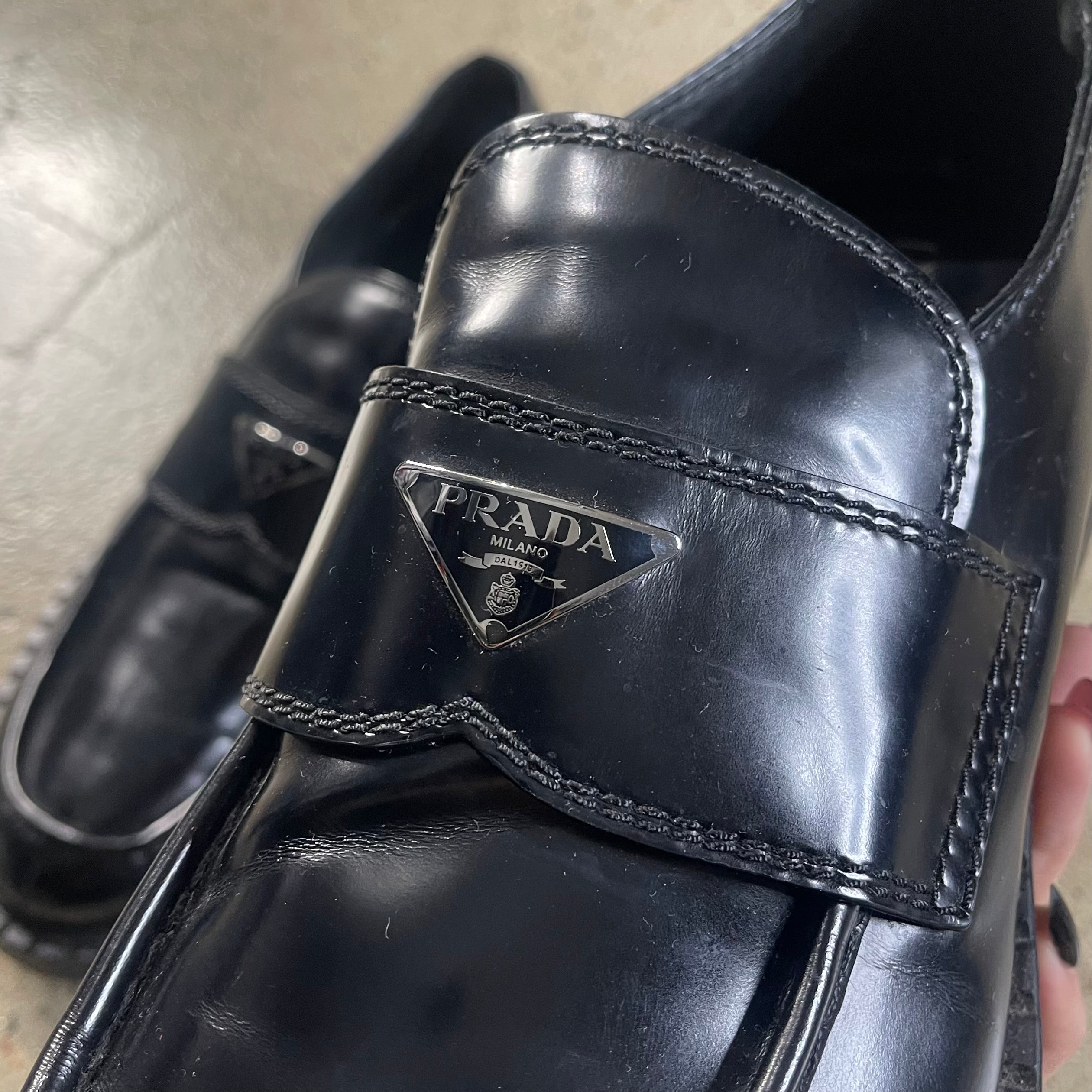 Prada Patent Leather Loafers