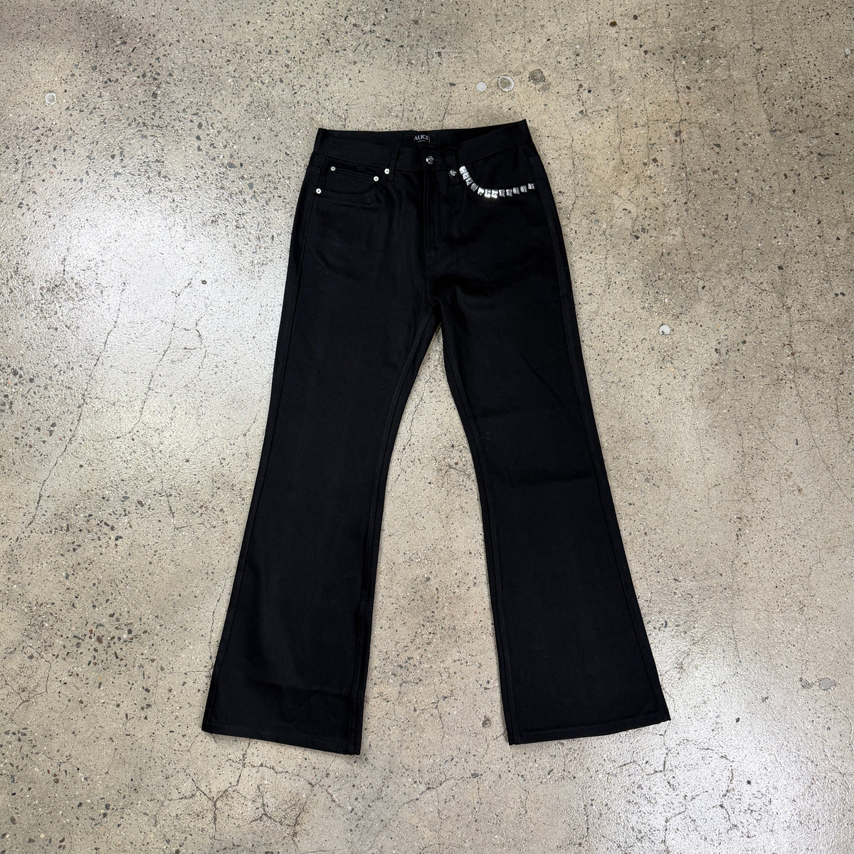 Alice Sunset Blvd Studded Black Jeans