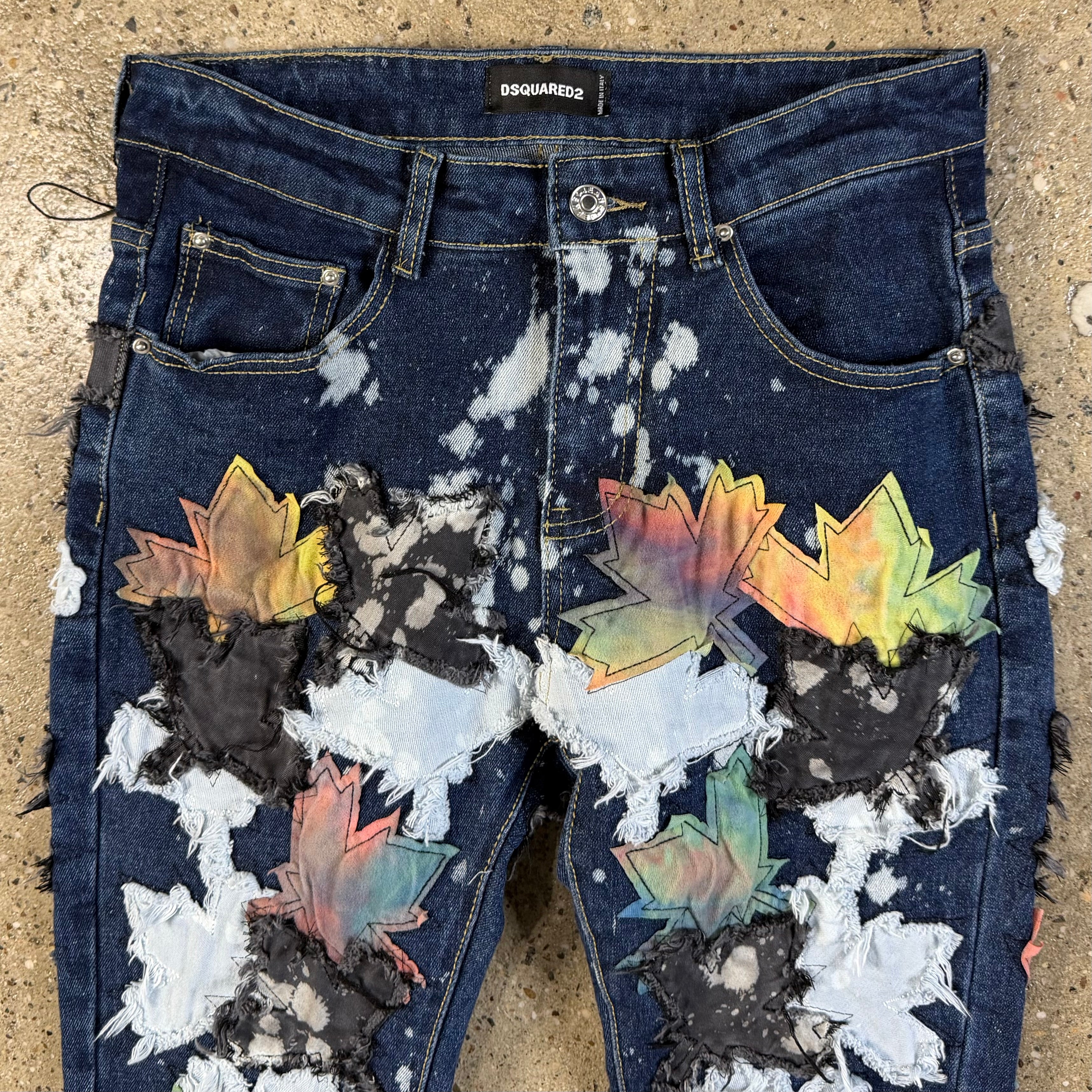 Dsquared Leaf Jeans