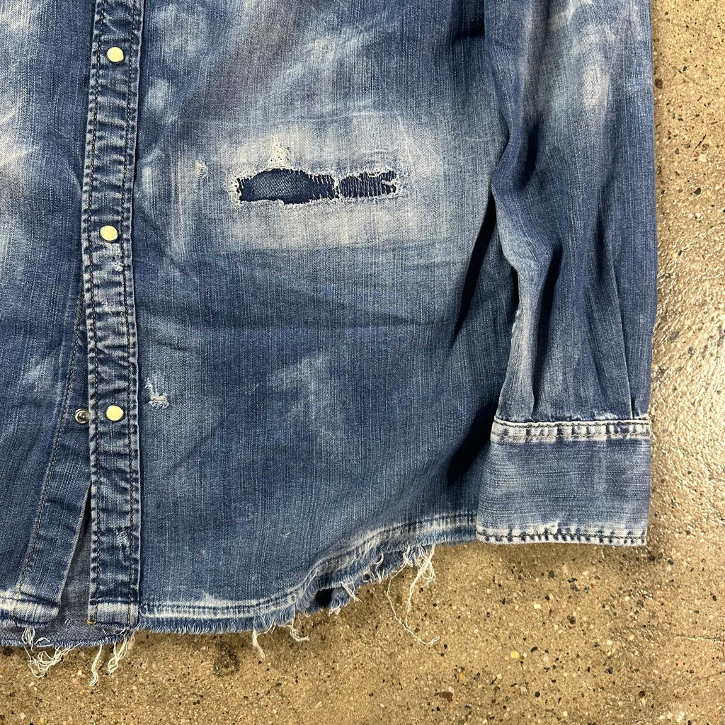 Dsquared Western Denim Shirt