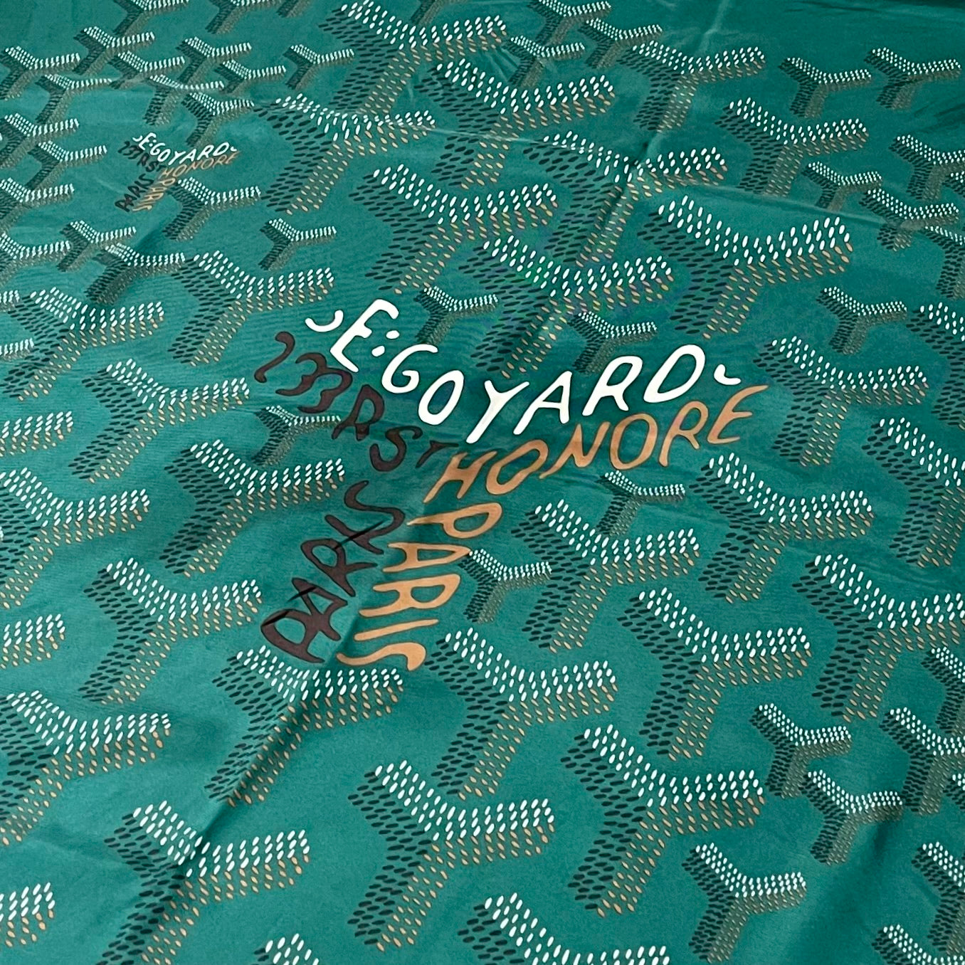 Goyard Silk Scarf