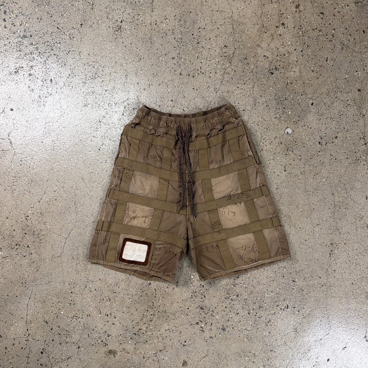 Kapital Prisoner Craft Tattersall Remake Shorts
