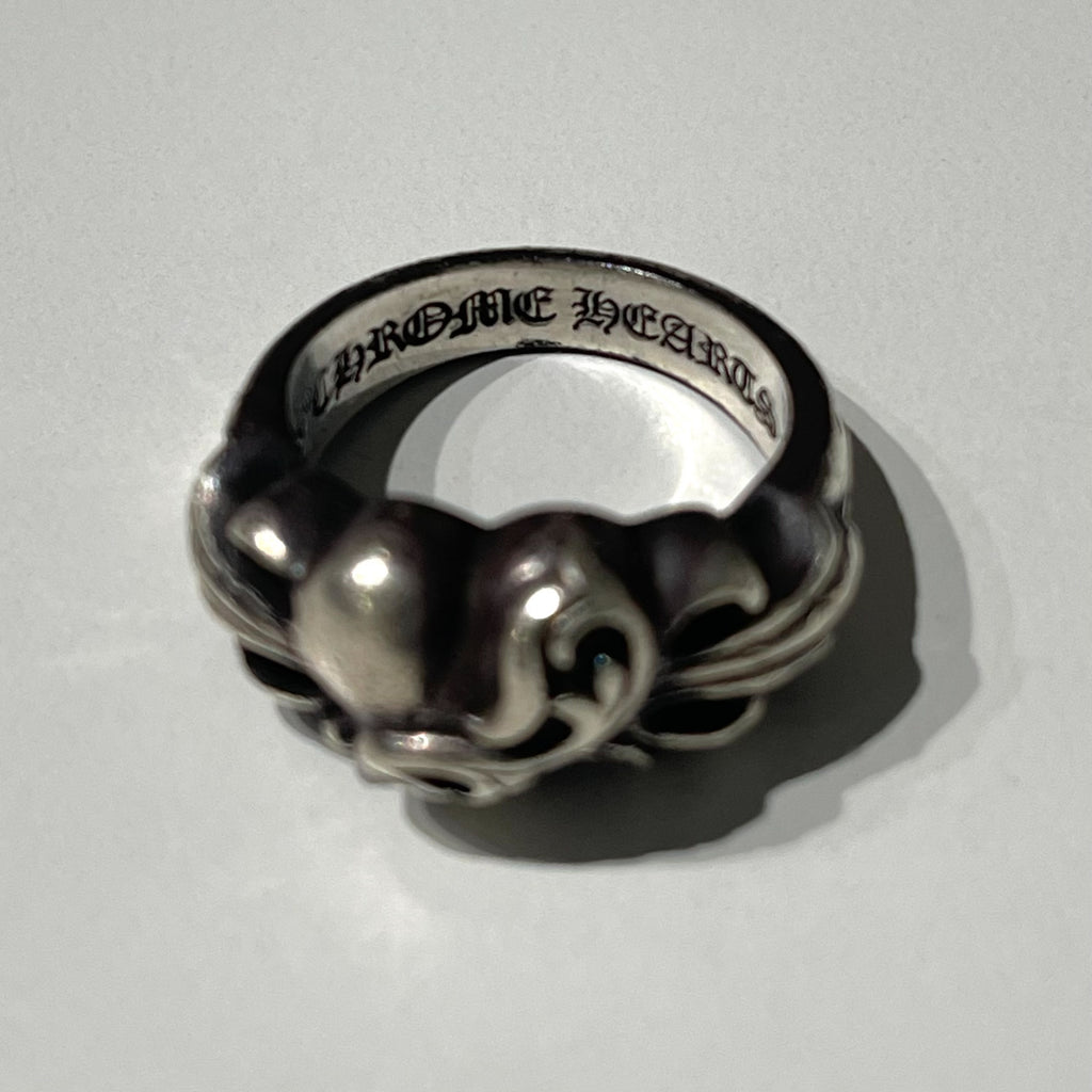 Chrome Hearts  Heart Fleur Ring