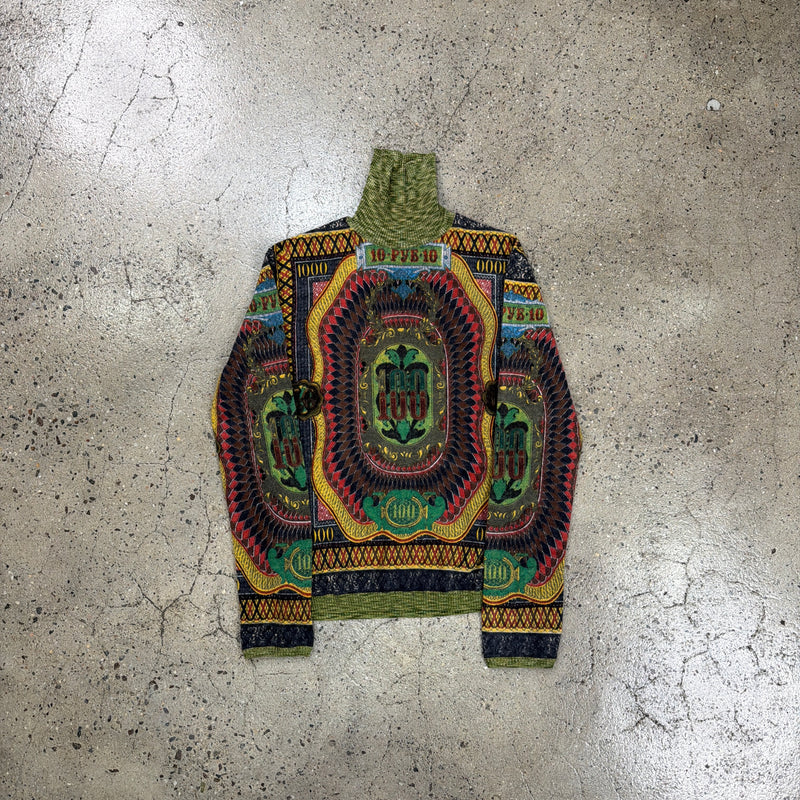 Jean Paul Gaultier AW96 Tattoo Turtleneck