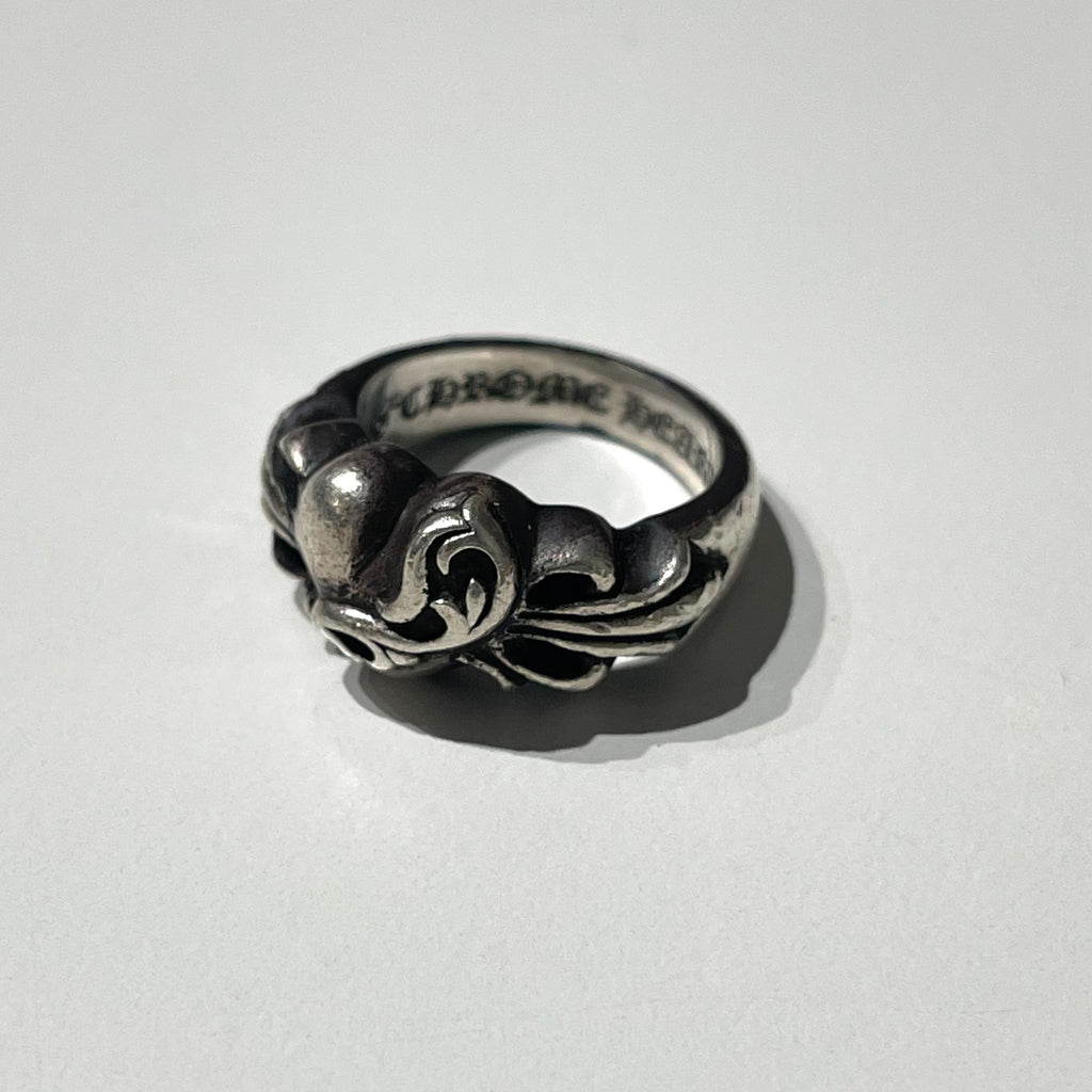 Chrome Hearts  Heart Fleur Ring