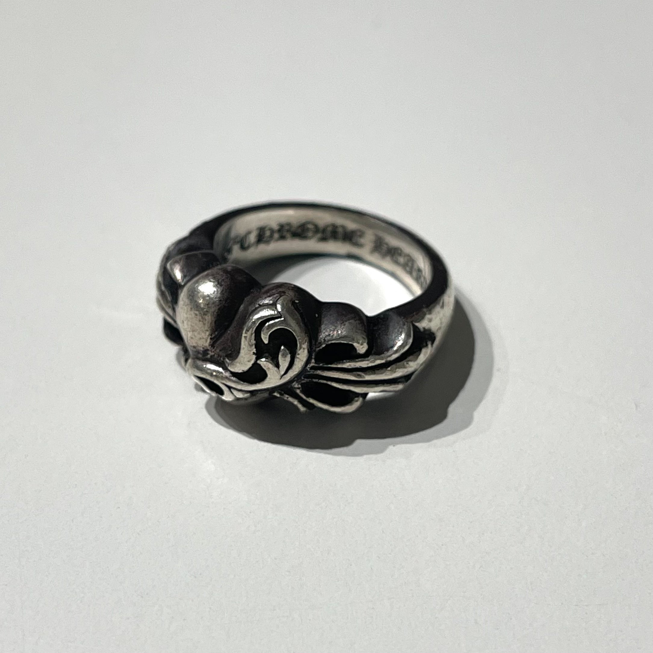 Chrome Hearts  Heart Fleur Ring