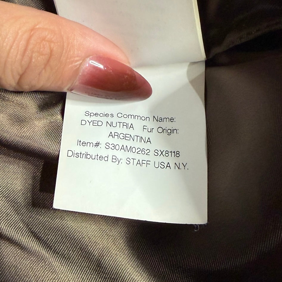 Maison Margiela Multi-Fur Coat