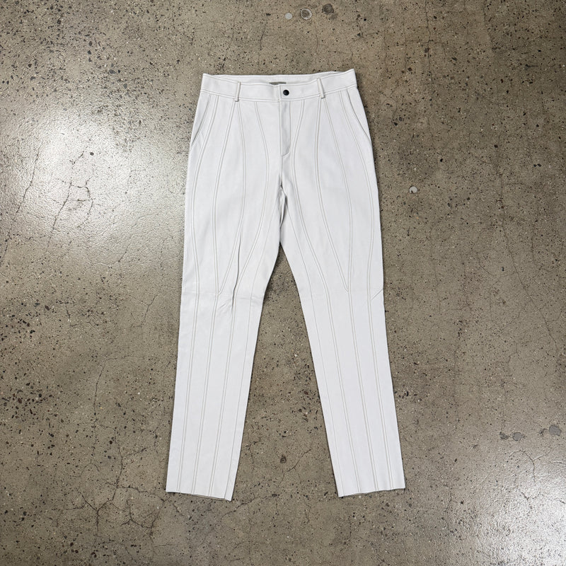 Bottega Veneta Leather Panel Pants
