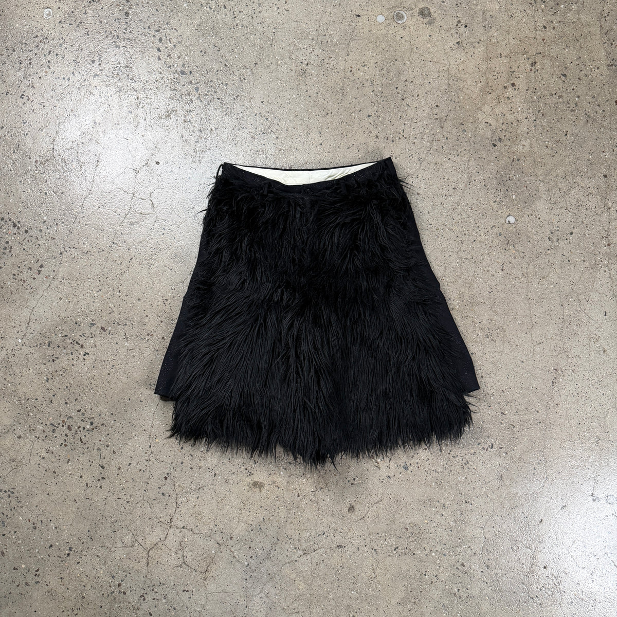 Comme Des Garcons Fur Shorts