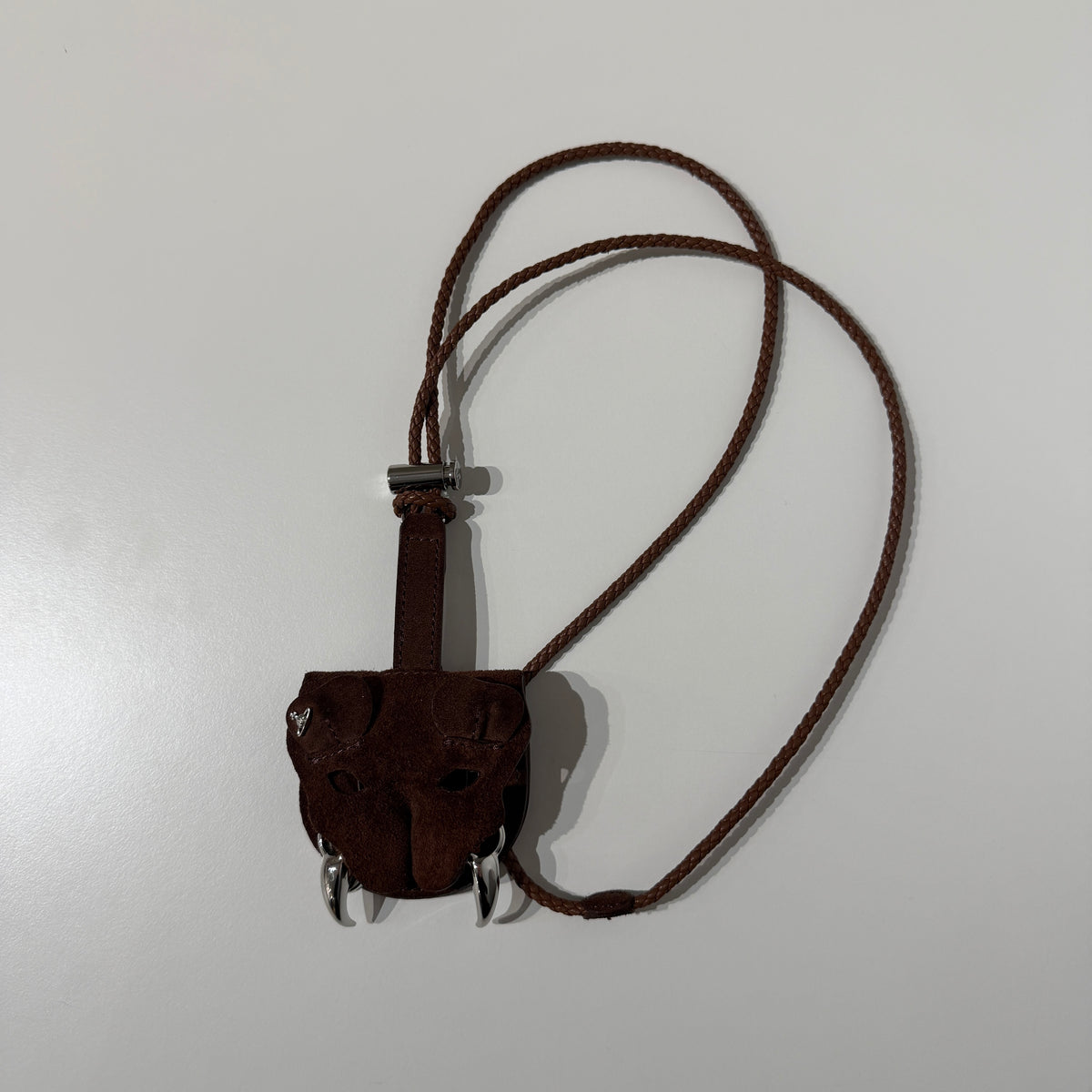 Vivienne Westwood Tiger Leather Bolo Tie