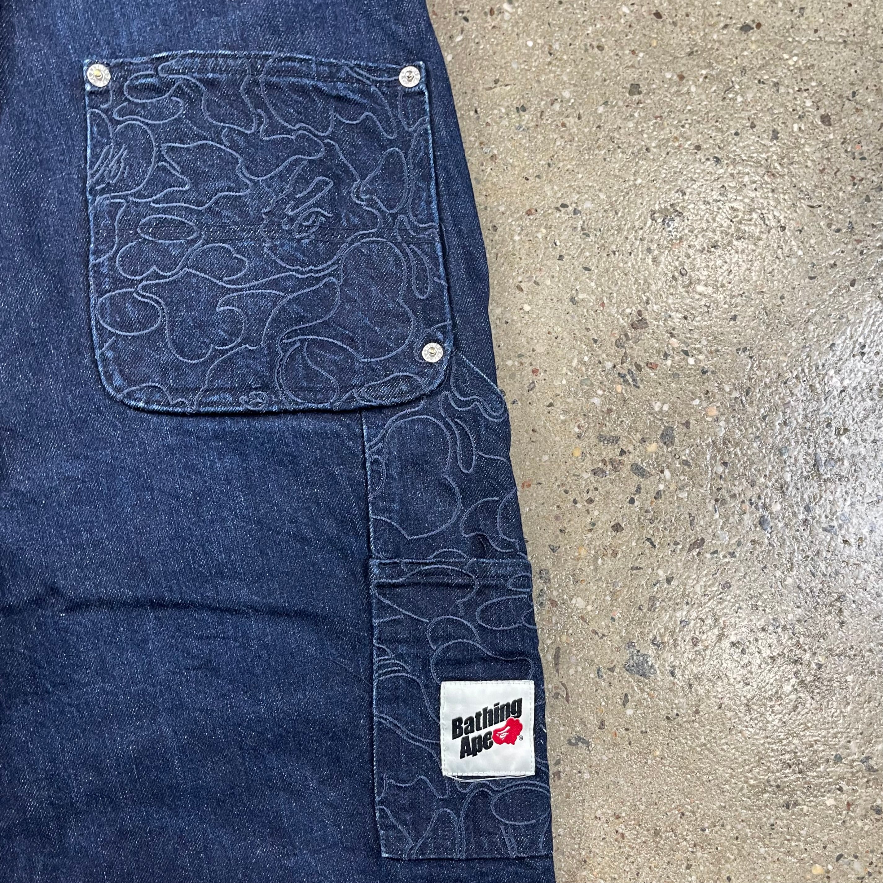 Bape Carpenter Denim Pants