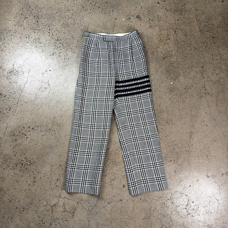 Thom Browne Checked Linen Pants
