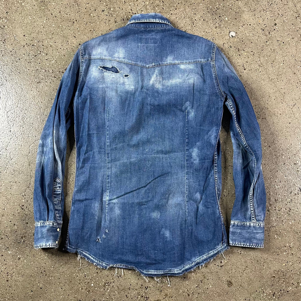 Dsquared Western Denim Shirt