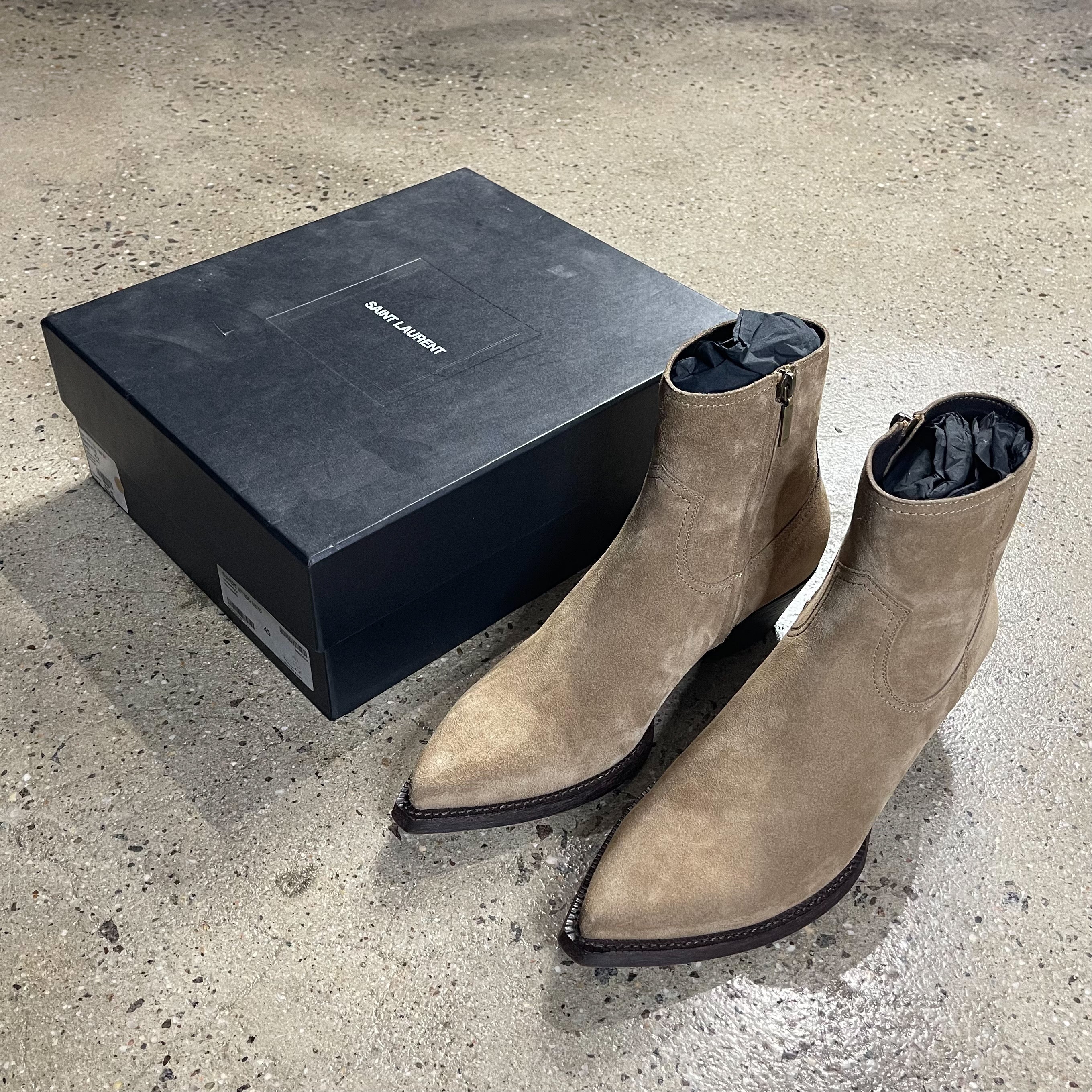 Saint Laurent Lukas Boots