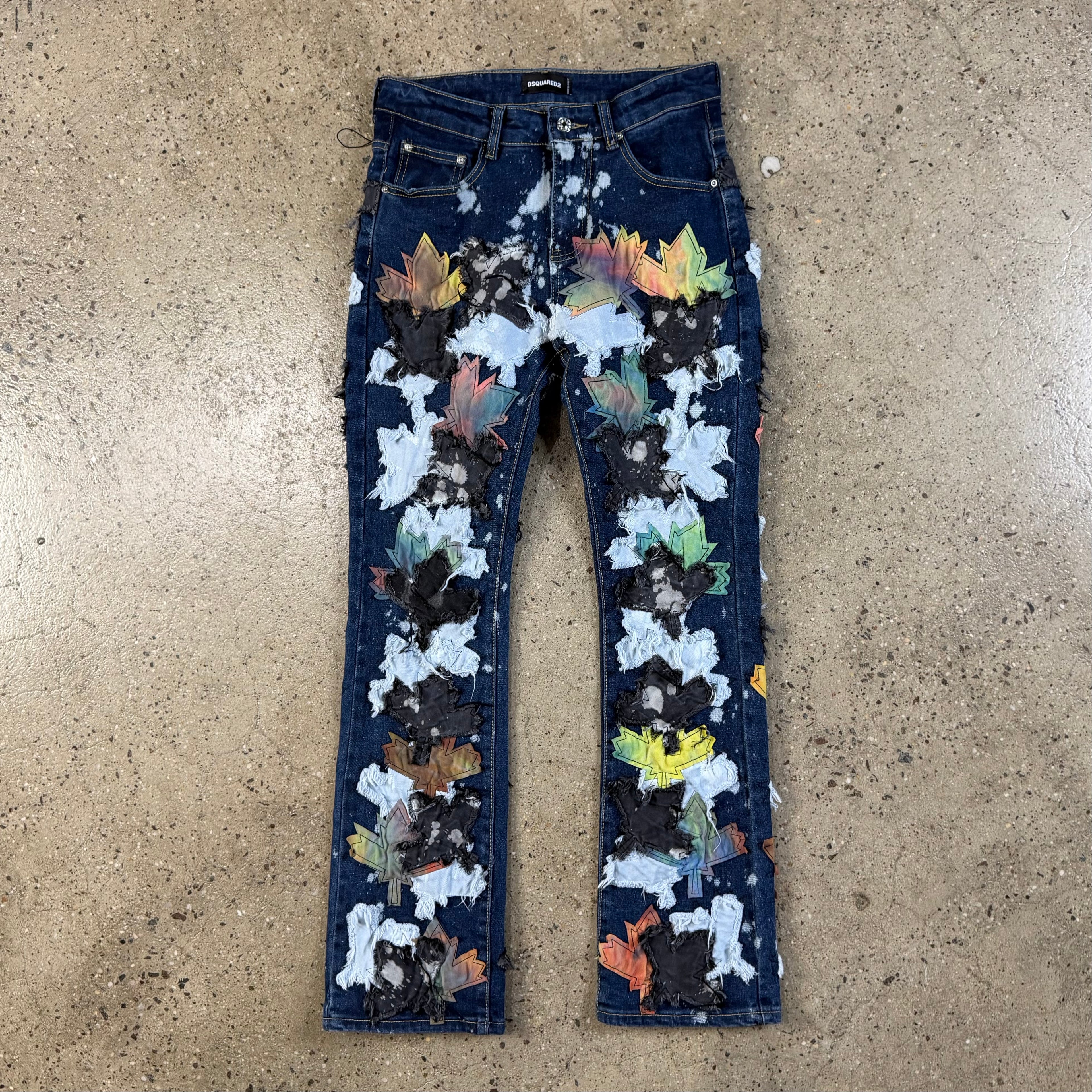 Dsquared Leaf Jeans