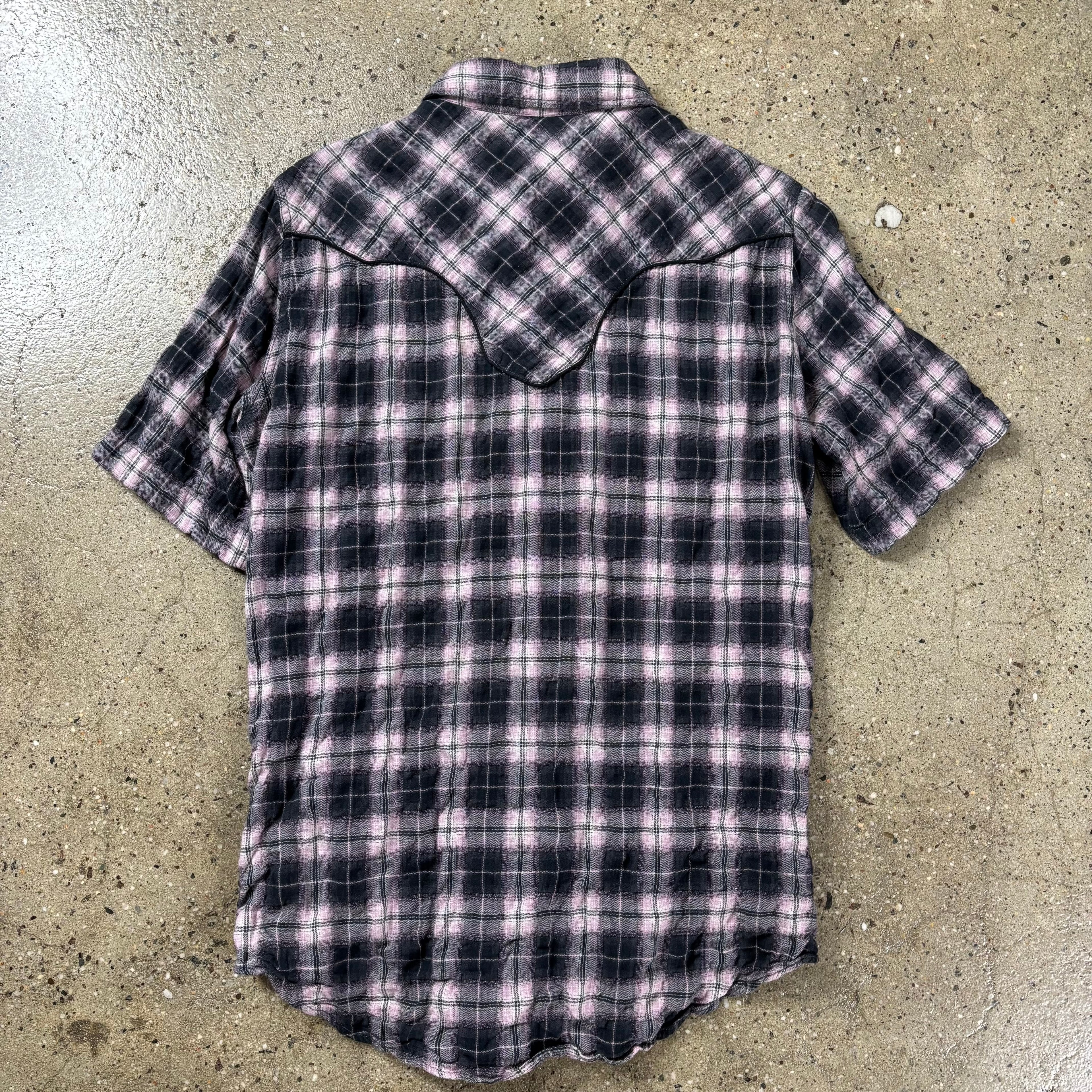Needles Go West Crinkled Button Up